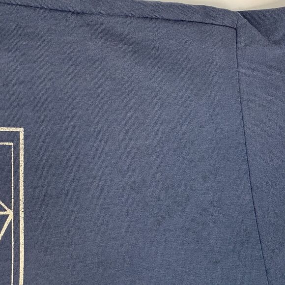 Camp Rock Christian T Shirt Mens XL X-Large Blue Jesus Christ Cross Religious - Picture 4 of 10